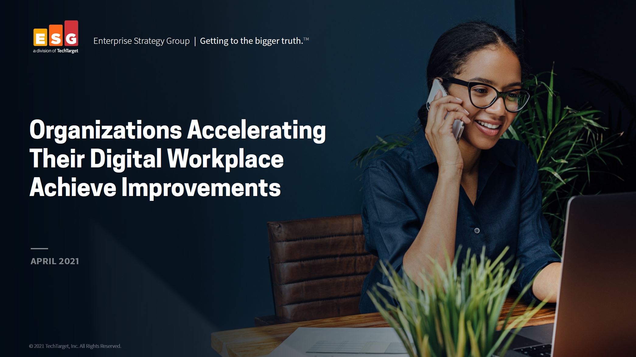 Article ESG eBook | Organisations Accelerating Their Digital Workplace Achieve Improvements Image